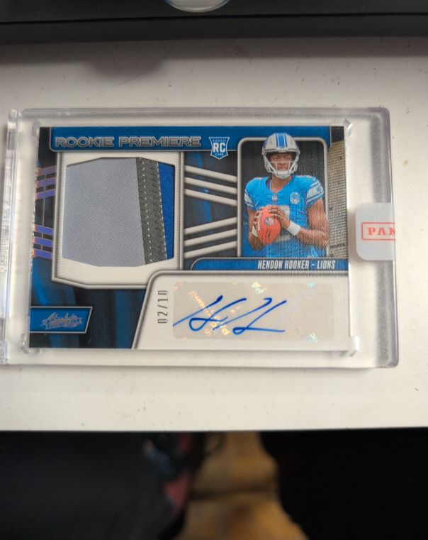 2023 Panini Absolute Rookie Premiere #RPMA-HH Hendon Hooker — front