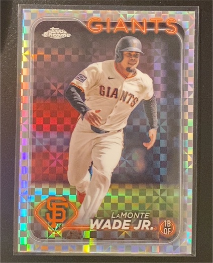 2024 Topps Chrome #32 LaMonte Wade Jr. — front