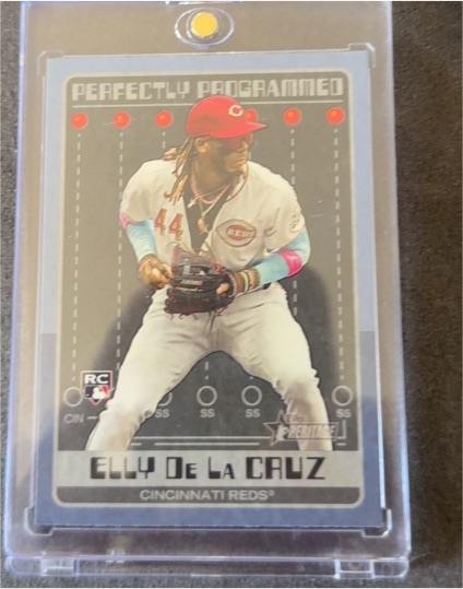 2024 Topps Heritage High Number Perfectly Programmed #PP-7 Elly De La Cruz — front