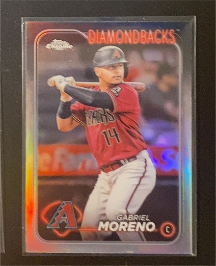 2024 Topps Chrome #21 Gabriel Moreno — front