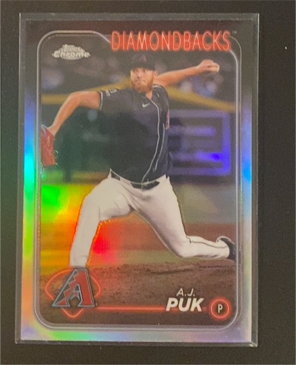 2024 Topps Chrome Update #USC139 A.J. Puk — front