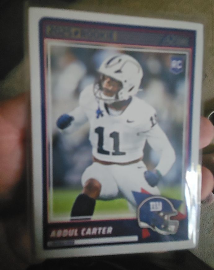 2025 Panini Score #16 Abdul Carter — front