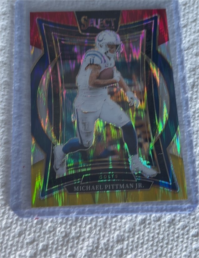 2024 Panini Select #83 Michael Pittman Jr. — front