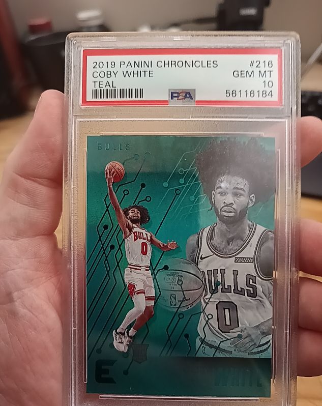 2019 Panini Chronicles Essentials #216 Coby White Teal — front