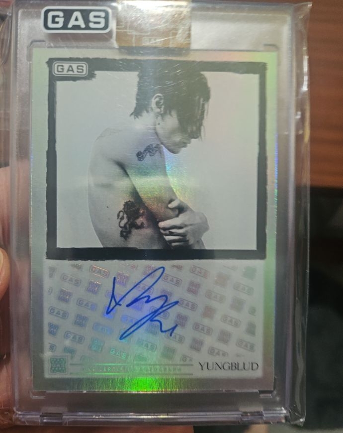2024 GAS Yungblud Autograph Card — front