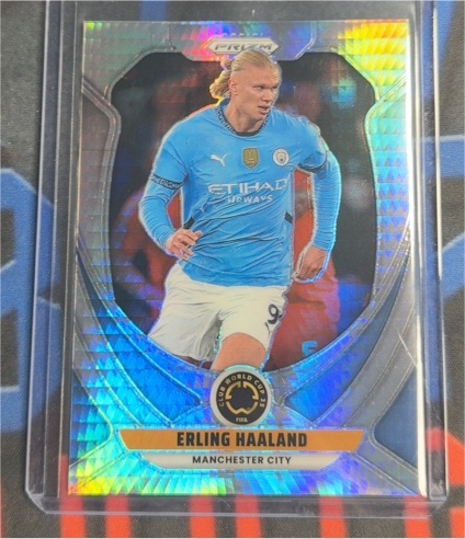2025 Panini Prizm Club World Cup #136 Erling Haaland — front