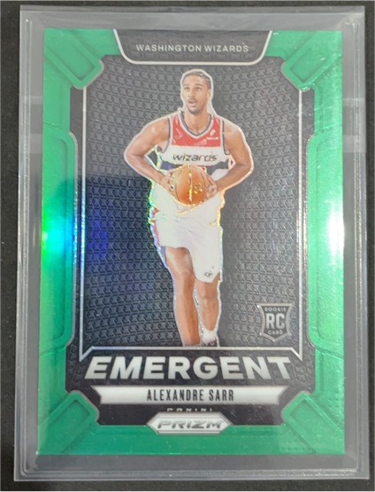 2024-25 Panini Prizm Emergent #14 Alexandre Sarr — front