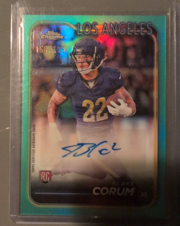 2024 Topps Chrome #RA-BCO Blake Corum — front