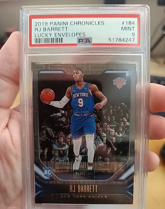 2019 Panini Chronicles #184 RJ Barrett — front