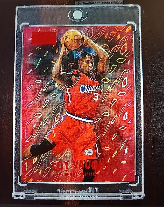 1997 SkyBox Premium #71 Loy Vaught — front