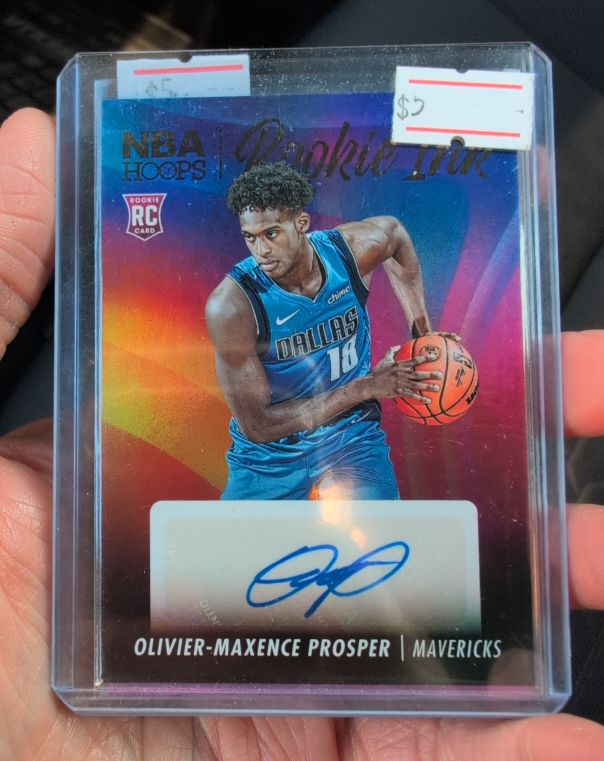 2023-24 Panini NBA Hoops Rookie Ink #RI-OMP Olivier-Maxence Prosper — front