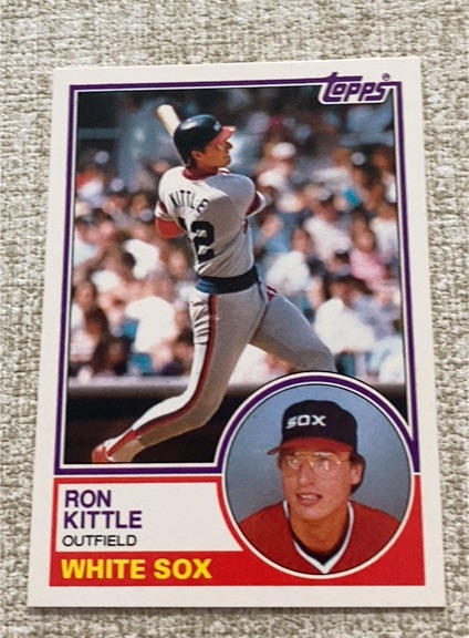 1983 Topps Traded #55T Ron Kittle — front