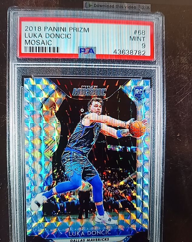 2018 Panini Prizm Mosaic #68 Luka Doncic — front