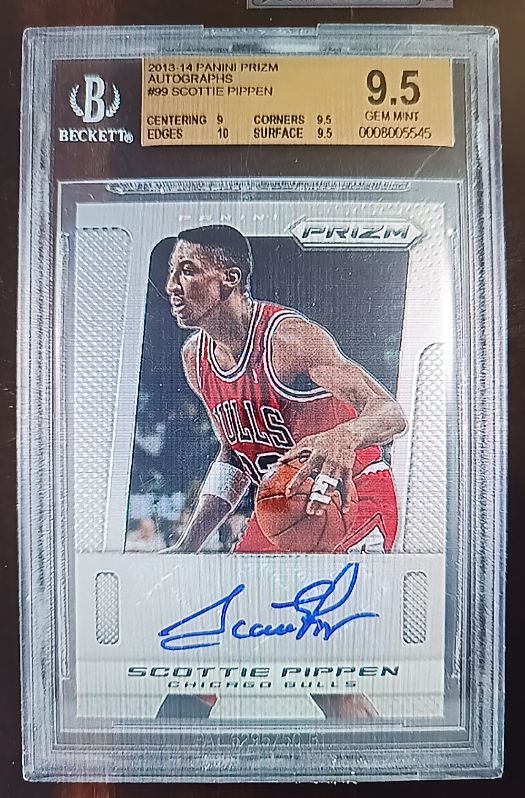 2013-14 Panini Prizm #99 Scottie Pippen — front