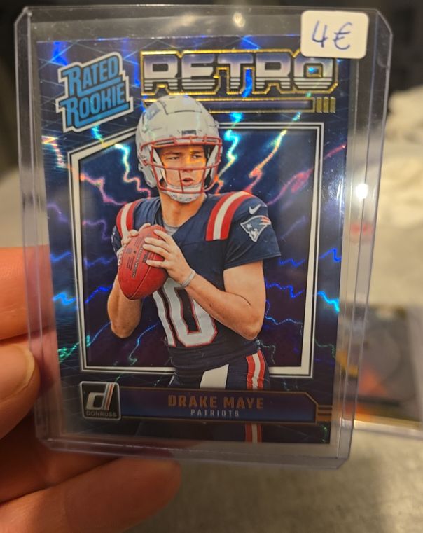 2024 Donruss Retro Rated Rookie #16 Drake Maye — front