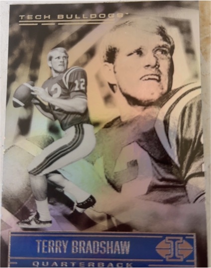 2022 Panini Chronicles Draft Picks Illusions #9 Terry Bradshaw — front