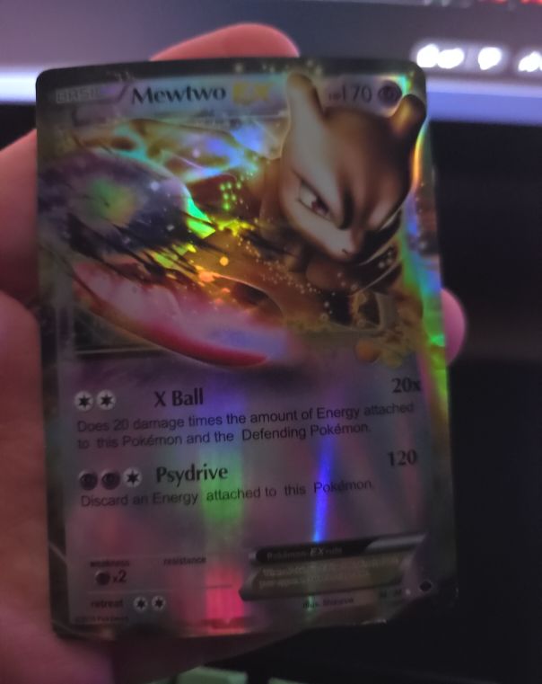 2012 Pokémon EX Next Destinies #54/99 Mewtwo EX — front