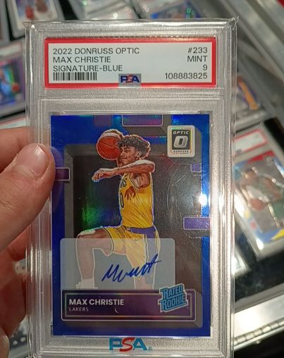 2022 Donruss Optic #233 Max Christie — front