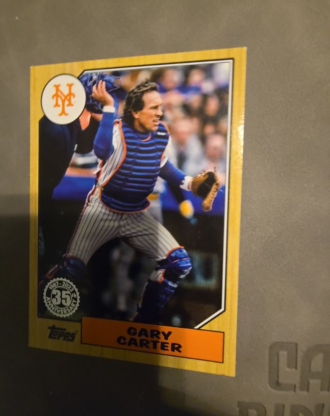 2022 Topps Update #87TBU-15 Gary Carter — front