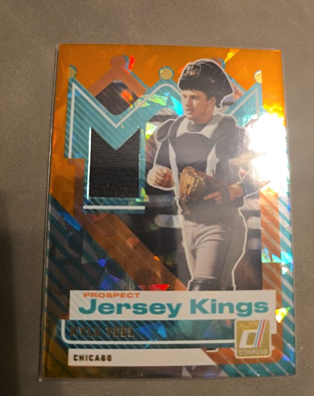 2025 Donruss Prospect Jersey Kings #PJK-KT Kyle Teel — front