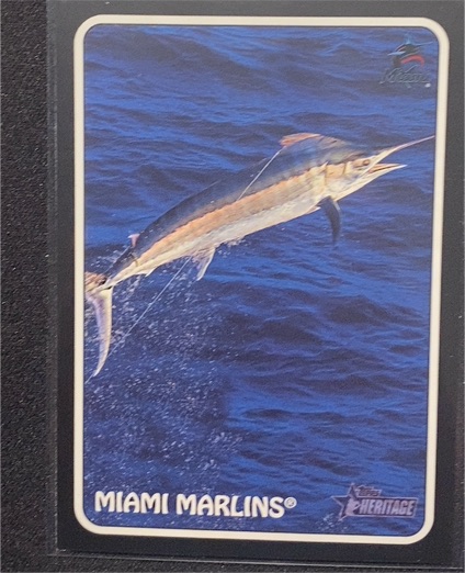 2024 Topps Heritage 1975 Topps Zoo's Who Stick-Ons #75Z-6 Miami Marlins — front