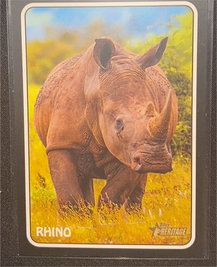 2024 Topps Heritage #75Z-16 Ryne Sandberg Rhino — front
