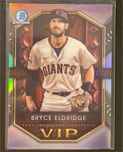 2025 Bowman Chrome Very Important Prospects #VIP-5 Bryce Eldridge — front