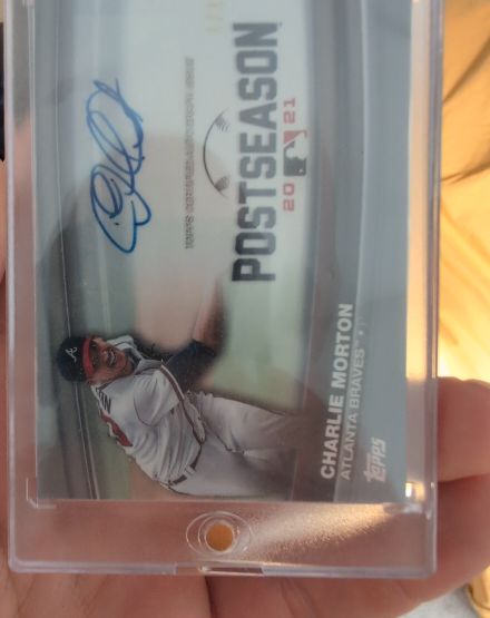 2022 Topps Postseason #Charlie Morton — front