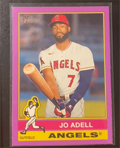 2025 Topps Heritage #434 Jo Adell — front