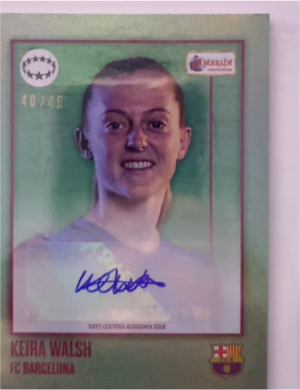 2023 Topps Merlin Heritage #40 Keira Walsh — front