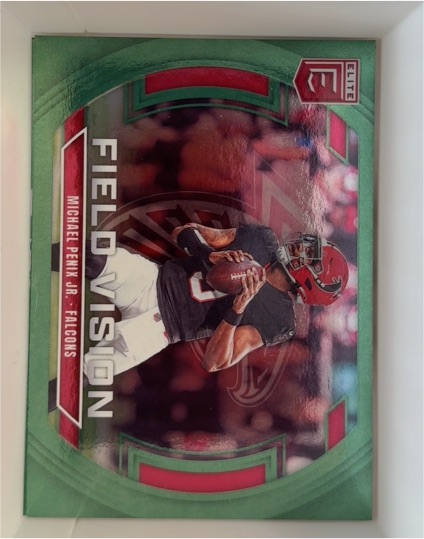 2025 Panini Donruss Elite #9 Michael Penix Jr. Field Vision — front