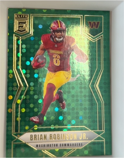 2025 Panini Donruss Elite #25 Brian Robinson Jr. — front