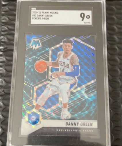 2020-21 Panini Mosaic #83 Danny Green — front