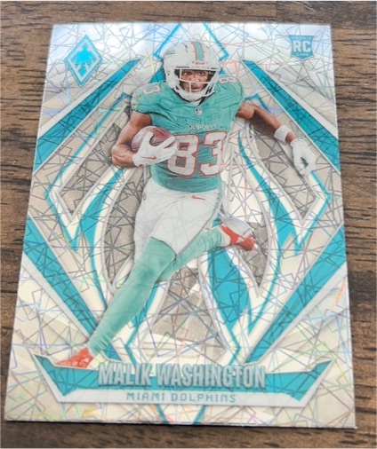 2024 Panini Phoenix #222 Malik Washington — front