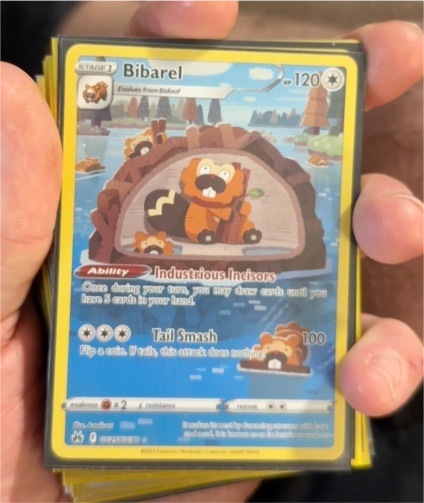 2022 Pokémon Crown Zenith GG25 Bibarel — front