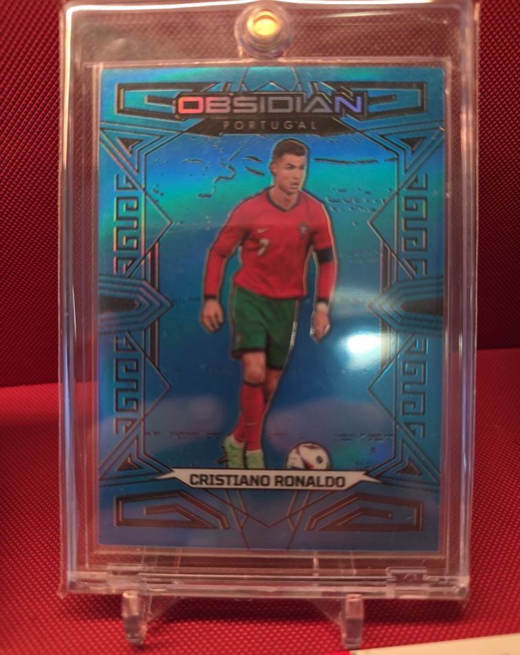 2023 Panini Obsidian Portugal Cristiano Ronaldo — front