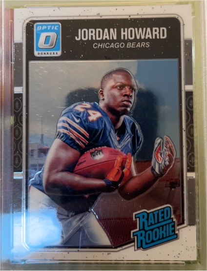 2016 Donruss Optic #177 Jordan Howard — front