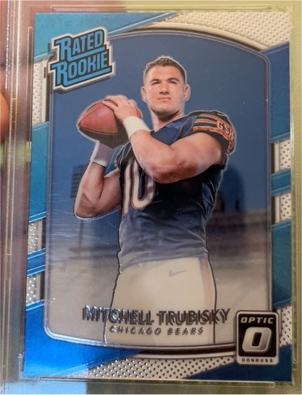 2017 Donruss Optic #178 Mitchell Trubisky — front