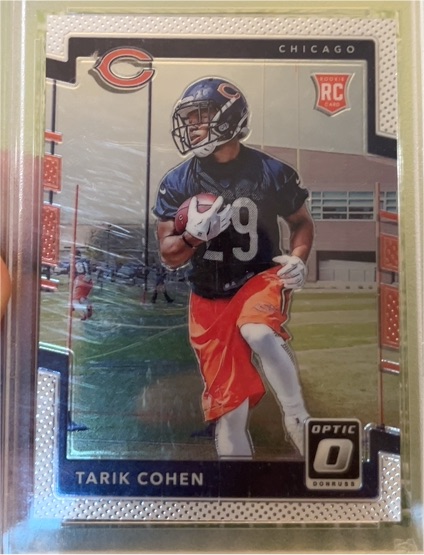 2017 Donruss Optic #134 Tarik Cohen — front