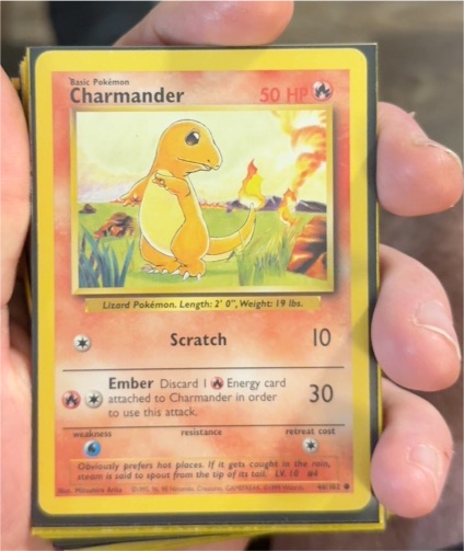 1999 Pokémon Base Set #46 Charmander — front