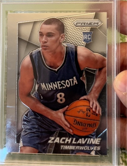 2014-15 Panini Prizm #262 Zach LaVine — front