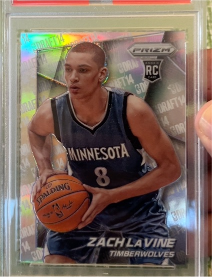 2014-15 Panini Prizm #42 Zach LaVine Rookie Card — front