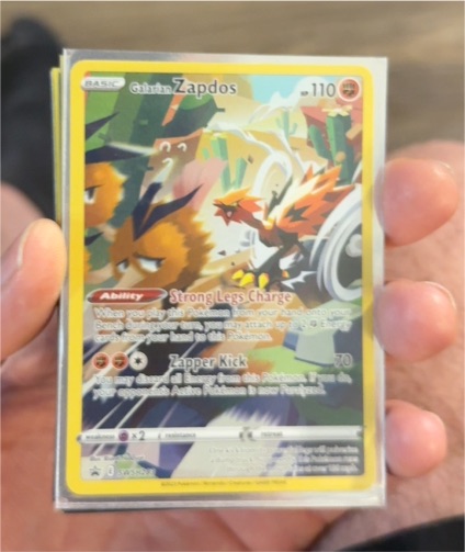 2023 Pokémon SWSH #SWSH283 Galarian Zapdos — front