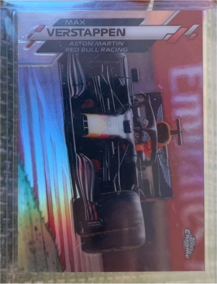2020 Topps Chrome Formula 1 #26 Max Verstappen — front