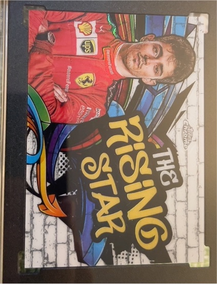 2020 Topps Chrome Formula 1 Track Tags #TT-4 Charles Leclerc — front