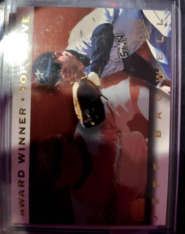 1995 Fleer Ultra #11 Jeff Bagwell Award Winners Houston Astros — front
