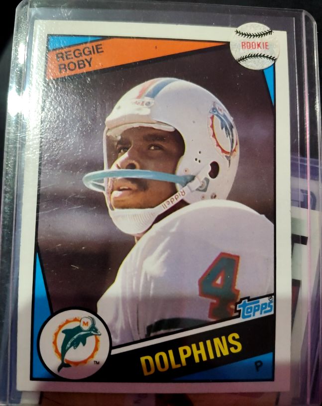 1984 Topps #127 Reggie Roby — front