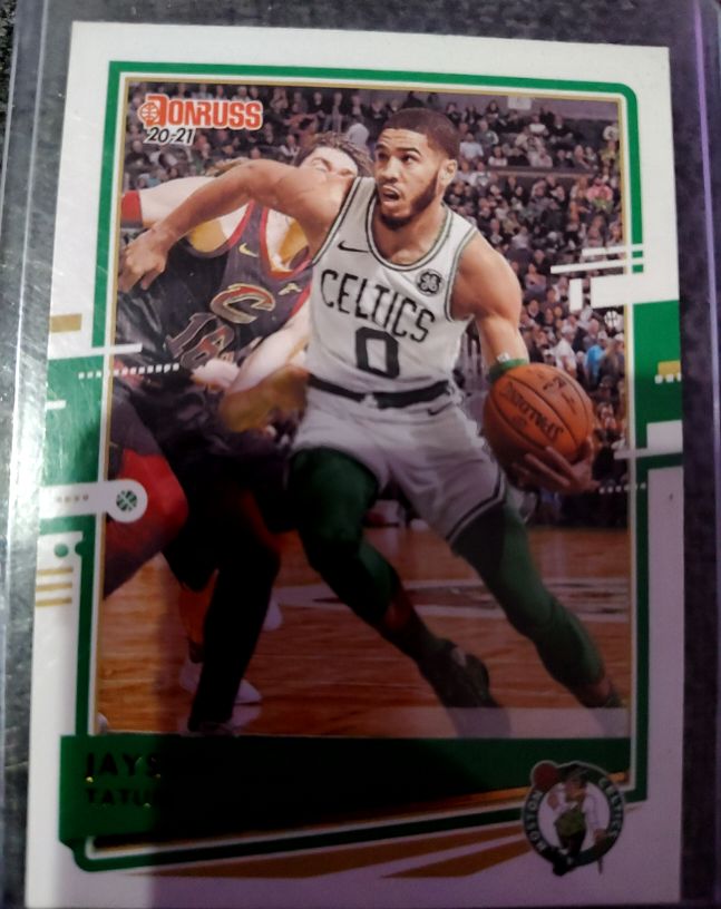 2020-21 Donruss #166 Jayson Tatum — front