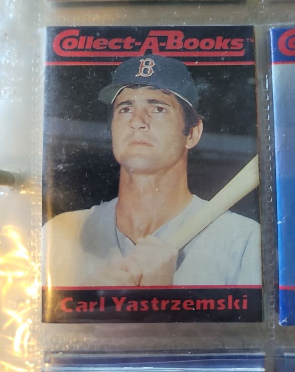 1990 Collect-A-Books #12 Carl Yastrzemski — front