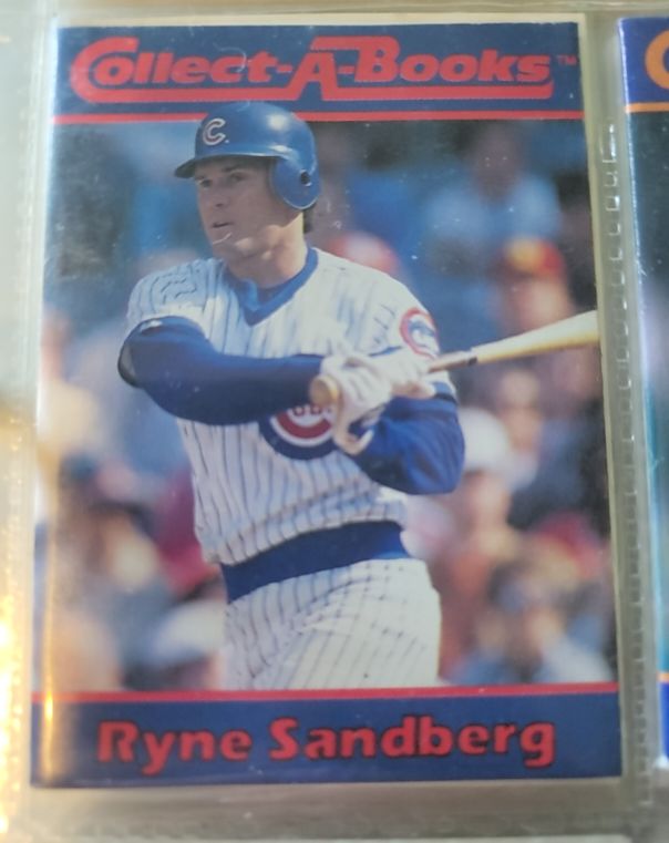 1990 Collect-A-Books #29 Ryne Sandberg — front